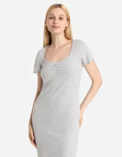 New T-Shirt-Kleid - figurbetont Damen Kleider