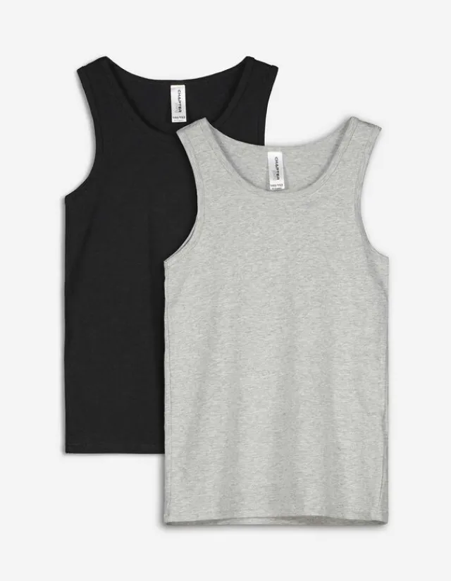 Fashion Unterhemd - 2er-Pack Kinder Jungenkleidung