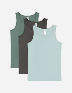 Fashion Unterhemd - 3er-Pack Kinder Jungenkleidung