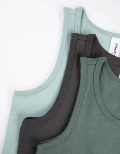 Fashion Unterhemd - 3er-Pack Kinder Jungenkleidung