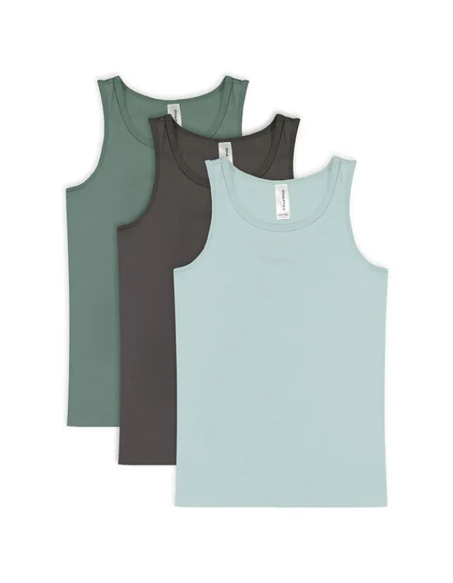 Fashion Unterhemd - 3er-Pack Kinder Jungenkleidung